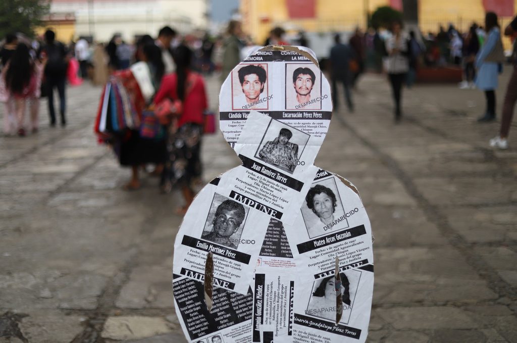 Reflexión de una adolescente sobre la desaparición forzada en México