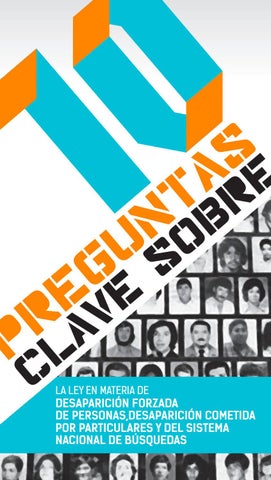 Reflexión de una adolescente sobre la desaparición forzada en México