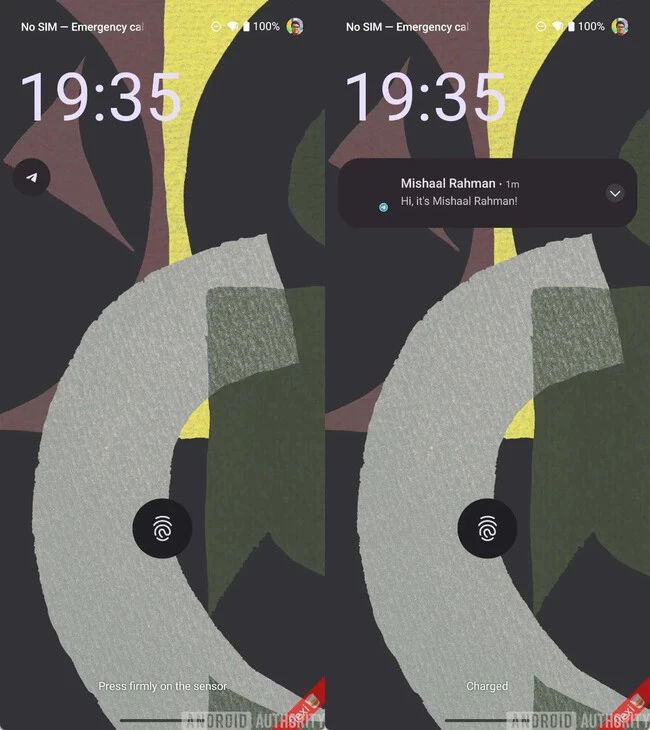 Android 16 se fija en One UI para darle un giro a las notificaciones en la pantalla de bloqueo. Así lucirán