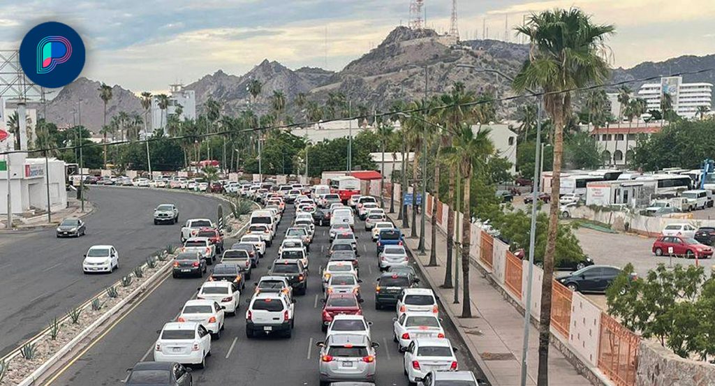 Aumenta hasta 20% el flujo vehicular por desvíos del paso desnivel en Colosio y Solidaridad en Hermosillo