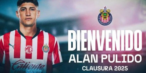 Chivas hace oficial el fichaje de Alan Pulido
