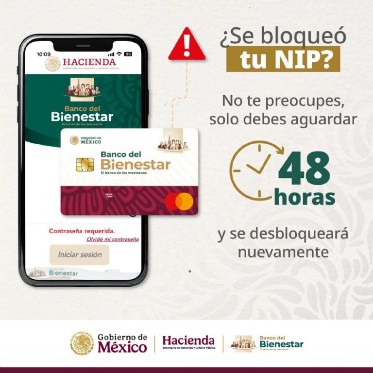 Estos adultos mayores no podrán cobrar su pensión del Bienestar por bloqueo de su NIP