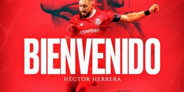 Toluca anuncia a Héctor Herrera como nuevo refuerzo