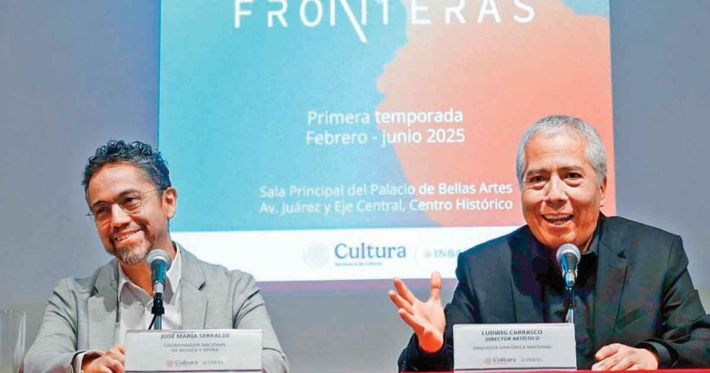 Abrirán fronteras con la Orquesta Sinfónica Nacional