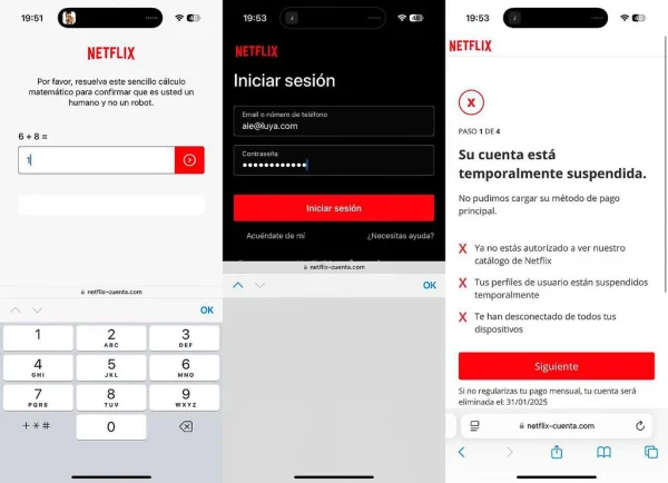 La estafa de Netflix en la que casi caigo es tan real que cuesta identificarla
