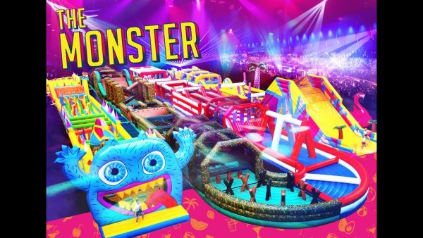 Regresar a la infancia nivel: The Monster, el parque Inflable más grande del mundo en CDMX
