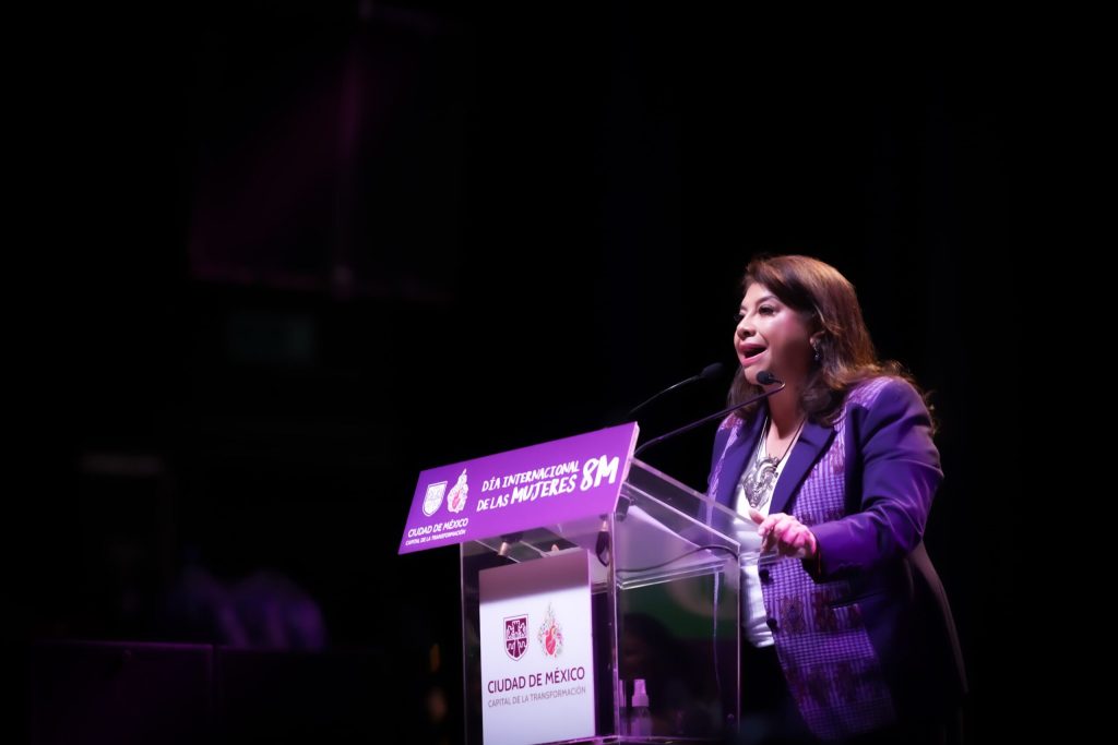 8M || Clara Brugada anuncia acciones en salud, prevención y justicia en favor de la mujer