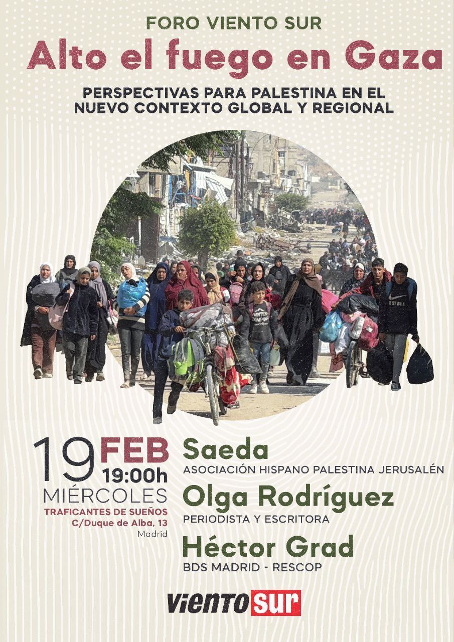 Alto el fuego en Gaza. Perspectivas para Palestina en el nuevo contexto