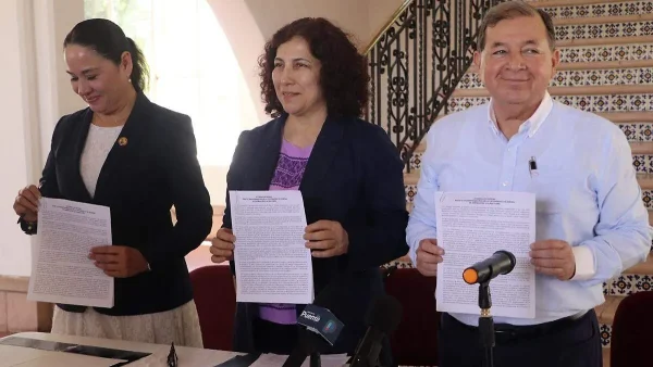 Aspirantes a la rectoría de la Unison respaldan proyecto de democratización