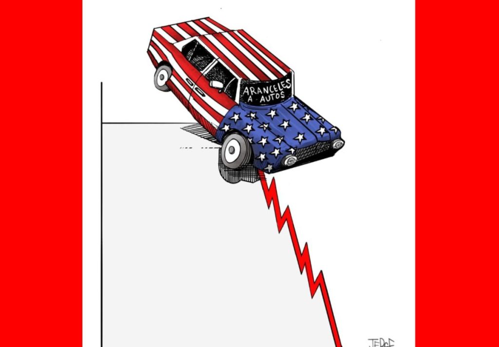 Donald Trump anuncia aranceles del 25% a todos los automóviles