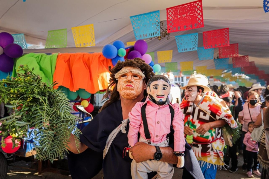 El extraño Carnaval de Atlatlahuacan, donde Los Tatais y Las Negras danzan