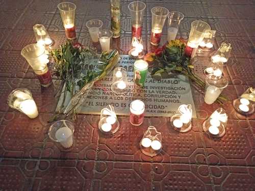 Evocan a Miroslava Breach con canciones y demandas de justicia