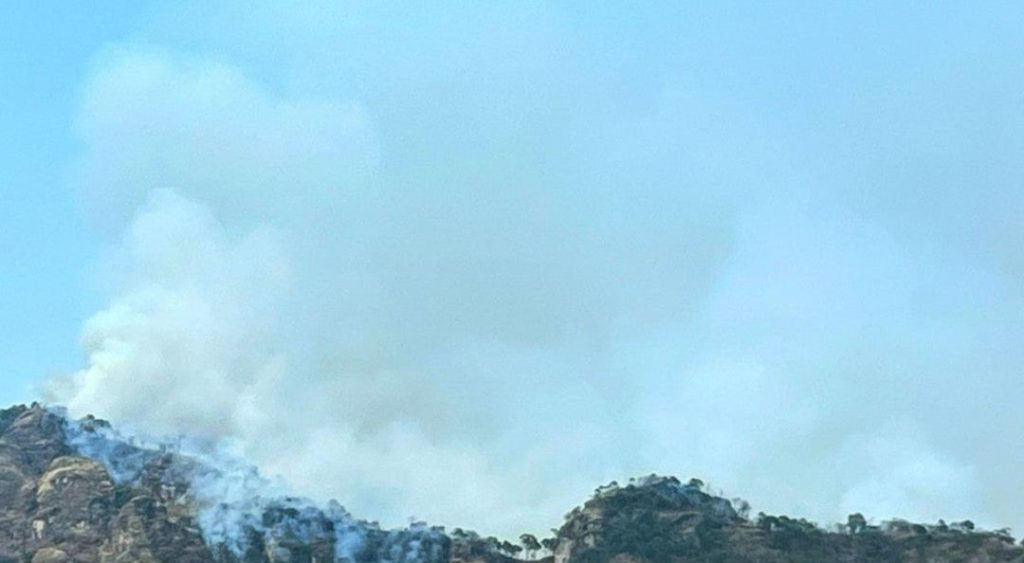 Incendio en El Tepozteco: tiene 90% de control y 70% de liquidación