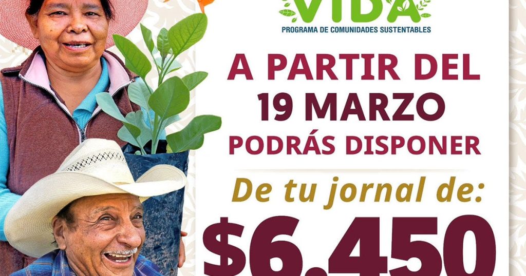 Listo el pago seis mil 450 pesos del programa Sembrando Vida: Ariadna Montiel