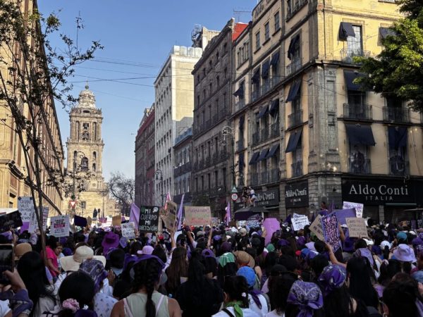 Mareas verde y morada toman CDMX: 8M, un grito de justicia