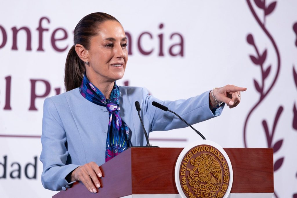 “México puede salir adelante ante cualquier circunstancia” || Sheinbaum descarta alternativa de deuda del FMI ante posible recesión en EE. UU.