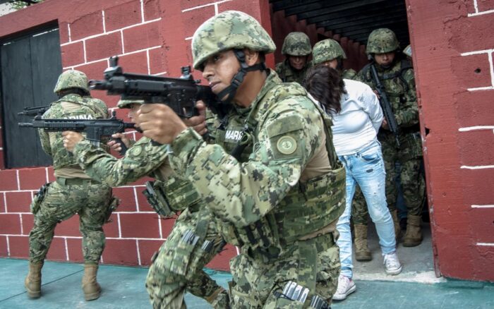 Senado avala el ingreso de 155 militares estadounidenses para adiestrar marinos mexicanos