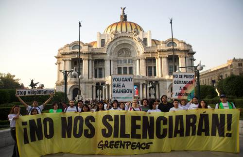 Solidaridad con Greenpeace EU
