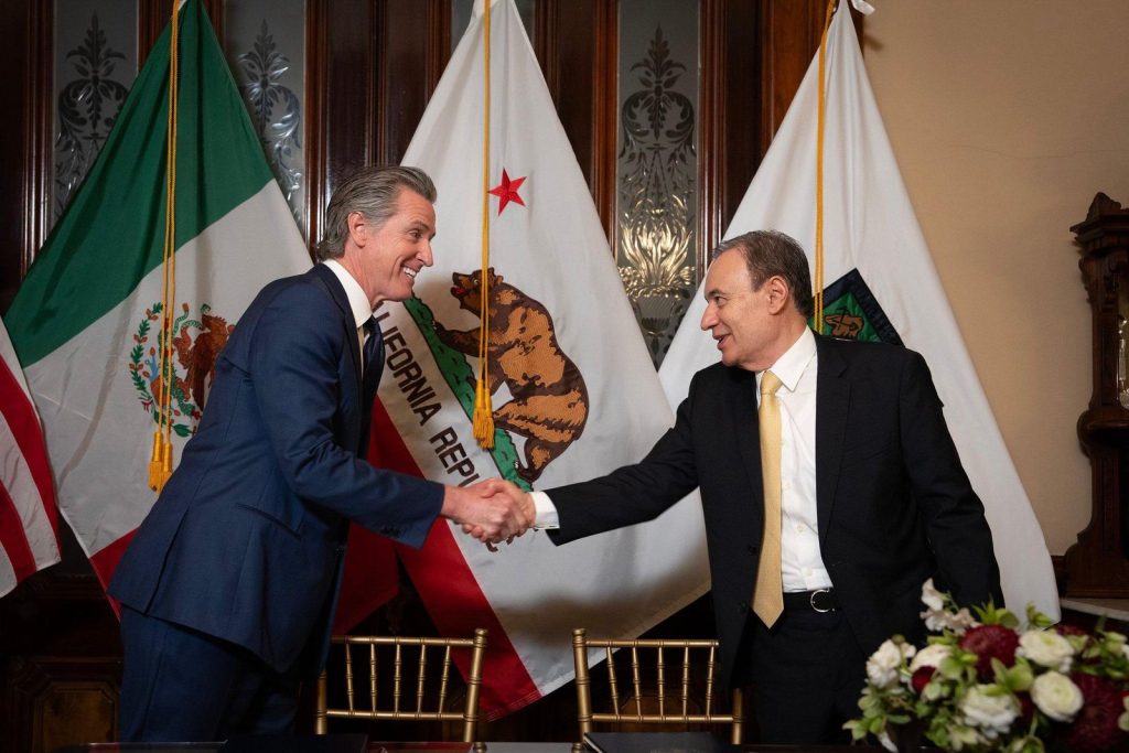Sonora y California firman acuerdo histórico para el desarrollo sustentable binacional