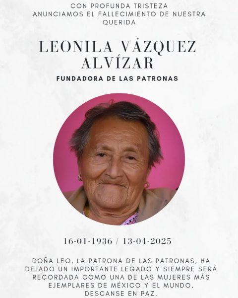 Adiós a una líder humanitaria: Leonila Vázquez, fundadora de Las Patronas