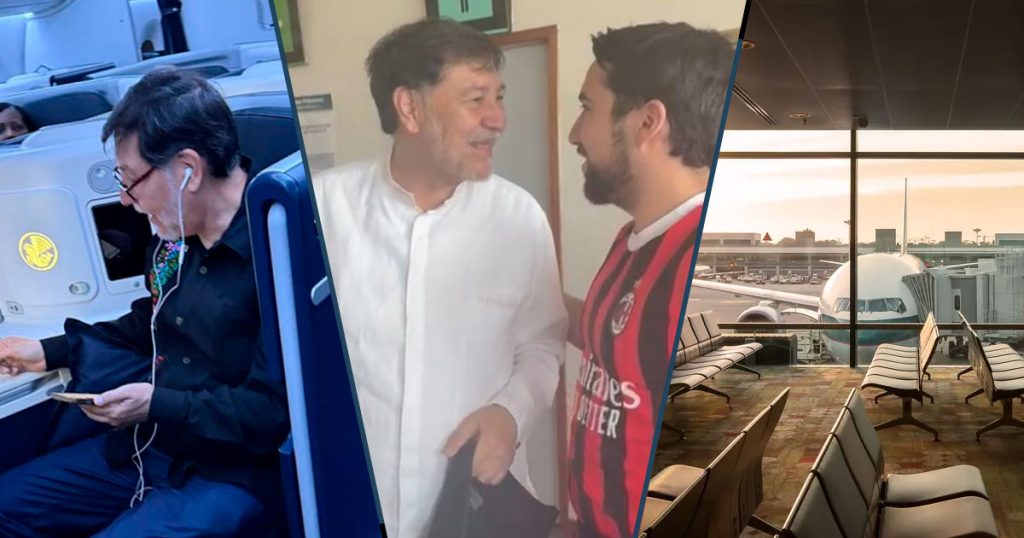 Aeropuertos instalarán entradas especiales para que Noroña pueda salir sin encontrarse a nadie