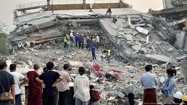 Birmania supera las 3.000 muertes por el terremoto