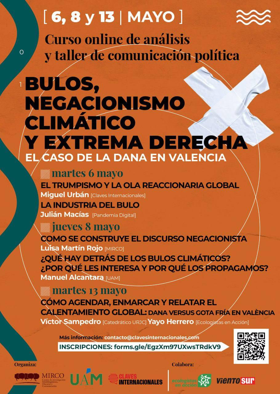 Bulos, negacionismo climático y extrema derecha. El caso de la Dana en Valencia