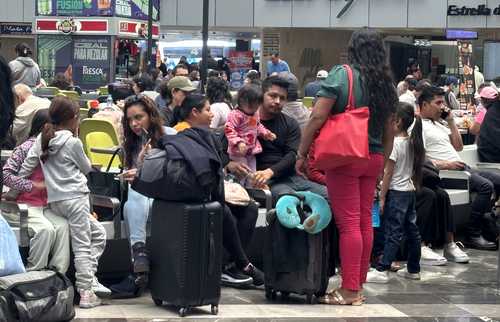 Comienza éxodo vacacional