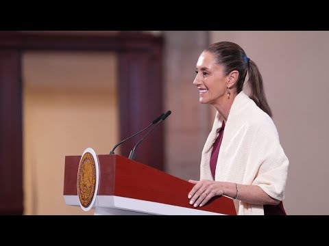 Continúa tendencia a la baja en delitos a seis meses de gobierno. Conferencia presidenta Sheinbaum