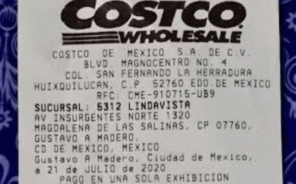 Costco advierte a usuarios por ticket de compra