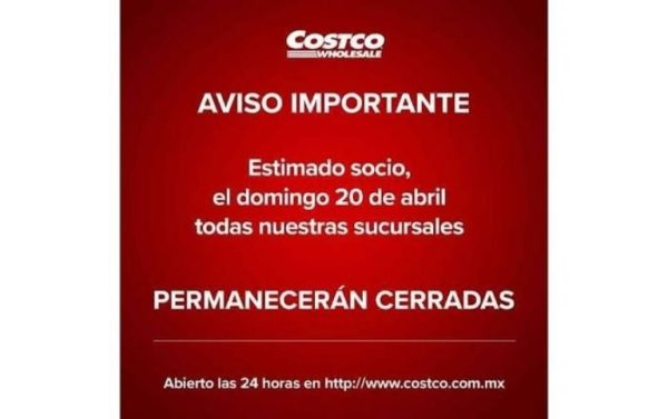 Costco le dice adiós a los usuarios este 20 de abril