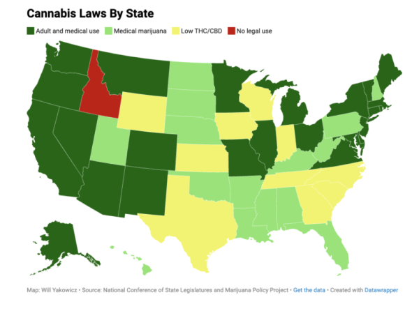 Dentro de Stiiizy, la marca de marihuana más vendida del mundo