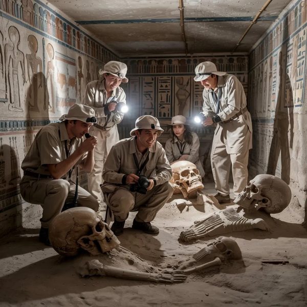 Descubrimiento escalofriante: esqueletos egipcios antiguos deformados: ¿podrían ser extraños?