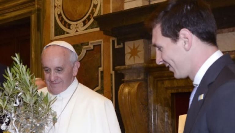 El día que el Papa Francisco eligió al mejor jugador del mundo, no es Messi ni Maradona