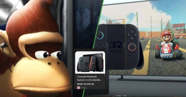 Elektra publica precio falso del recién anunciado Nintendo Switch 2 y lo borra