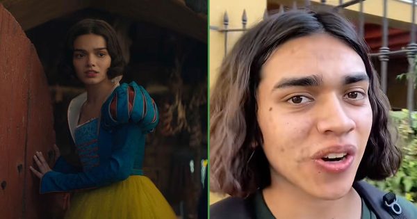 Encuentran a hombre idéntico Rachel Zegler, actriz del live action de Blanca Nieves