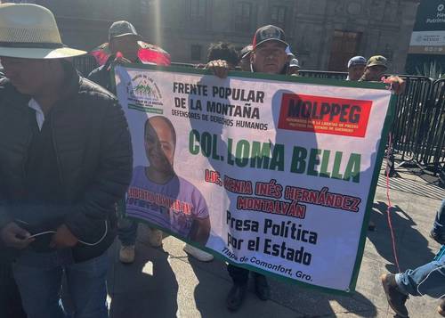 Exigen liberación de activista Kenia Hernández, presa desde hace 4 años