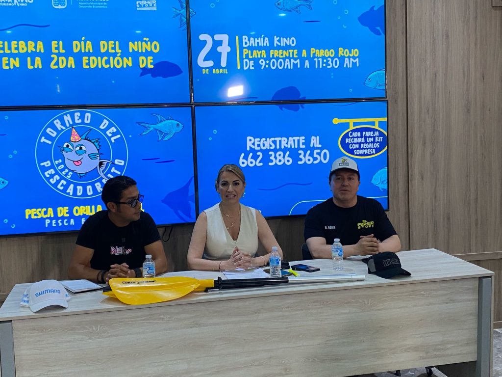 Invitan al segundo Torneo del Pescadorcito en Bahía de Kino por el Día del Niño
