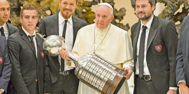 La pasión por el futbol que permeó a todo el Vaticano