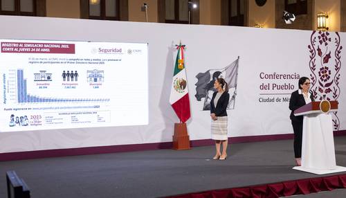 La prevención es “nuestra fuerza” ante sismos, dice Protección Civil