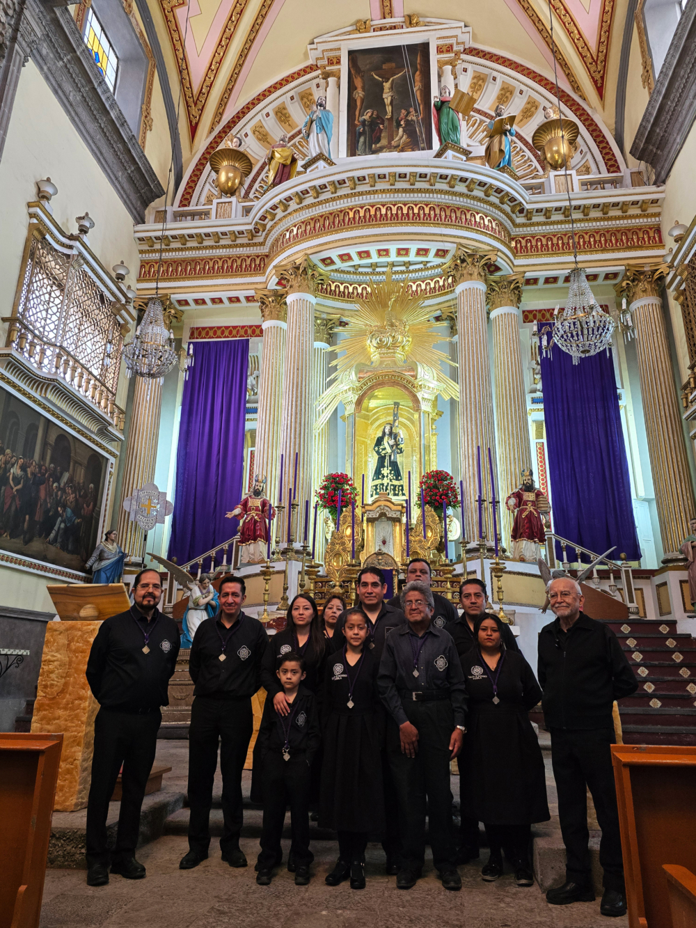 La procesión de Viernes Santo en Puebla es la más grande de América Latina