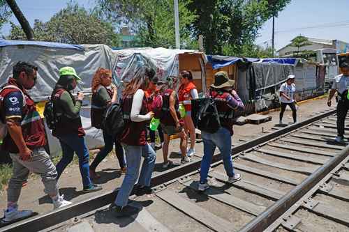 Migrantes se niegan a dejar el campamento Vallejo: “si nos vamos, perderemos todo”