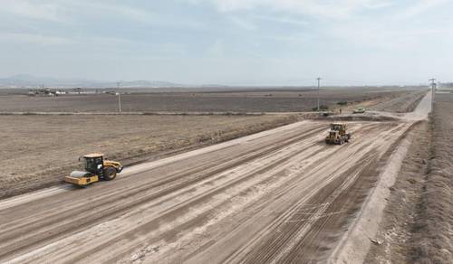 Muestra Sheinbaum avances del tren eléctrico México-Pachuca