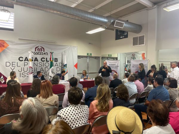 Presentan campaña para apoyar con servicios notariales a jubilados del Isssteson