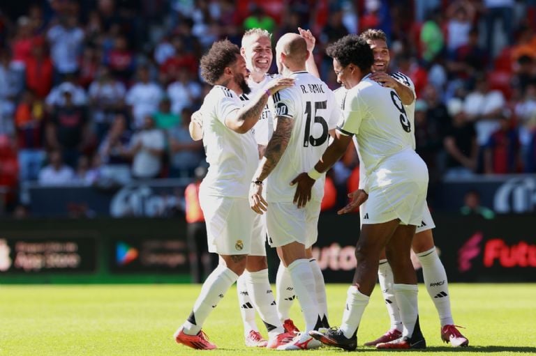 Real Madrid vs Barcelona: así fue el clásico de leyendas en México