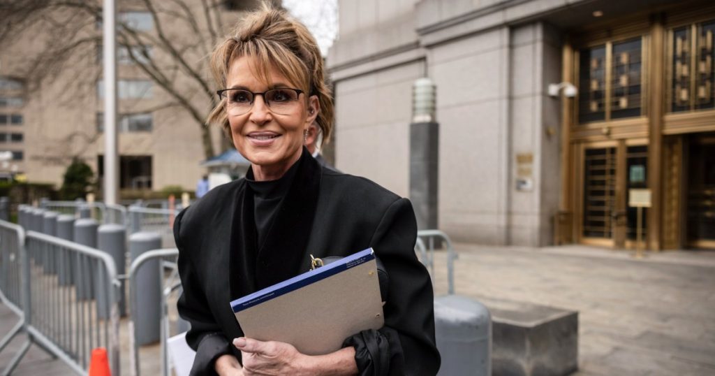 Sarah Palin pierde nuevo juicio por difamación contra el New York Times