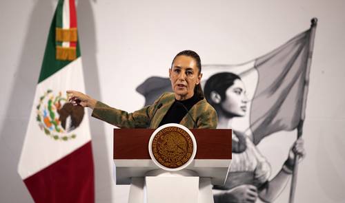 Se trabaja con EU para cumplir el tratado de 1944: Sheinbaum