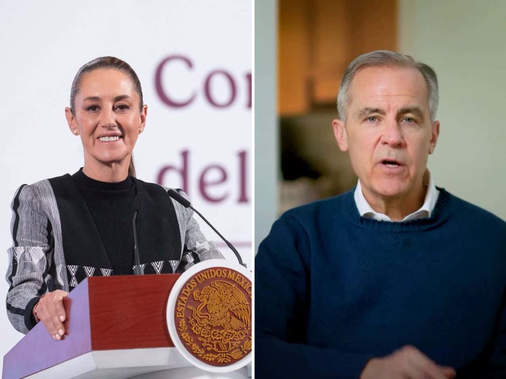 Sheinbaum y Carney: dos discursos, dos prioridades