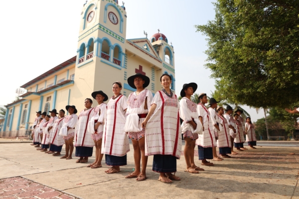 Tacuates de Oaxaca, bellísimas figuras bordadas a mano