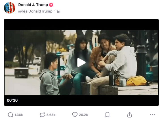 Trump difunde campaña mexicana contra las drogas; Sheinbaum celebra reconocimiento